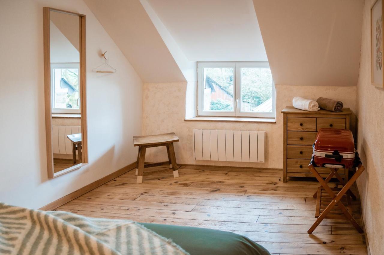 Cottage Breton - Gite De Charme En Centre Finistere Plonévez-du-Faou Dış mekan fotoğraf